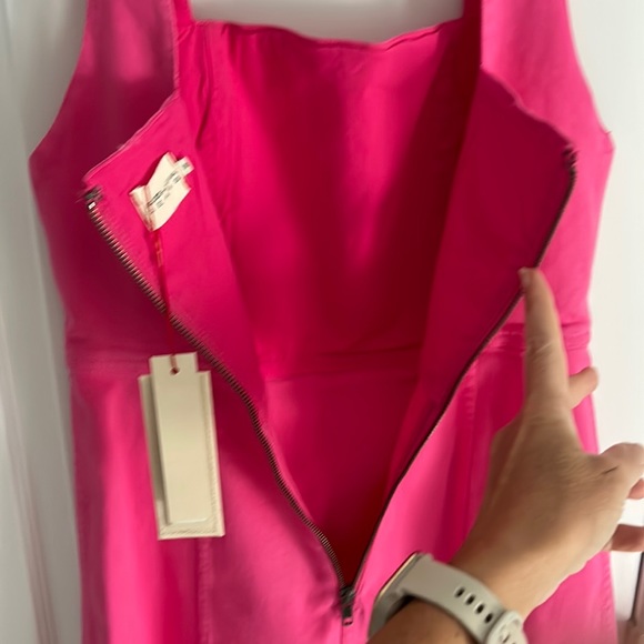 New Alice and Olivia Ramsey stretch denim dress - Picture 8 of 13